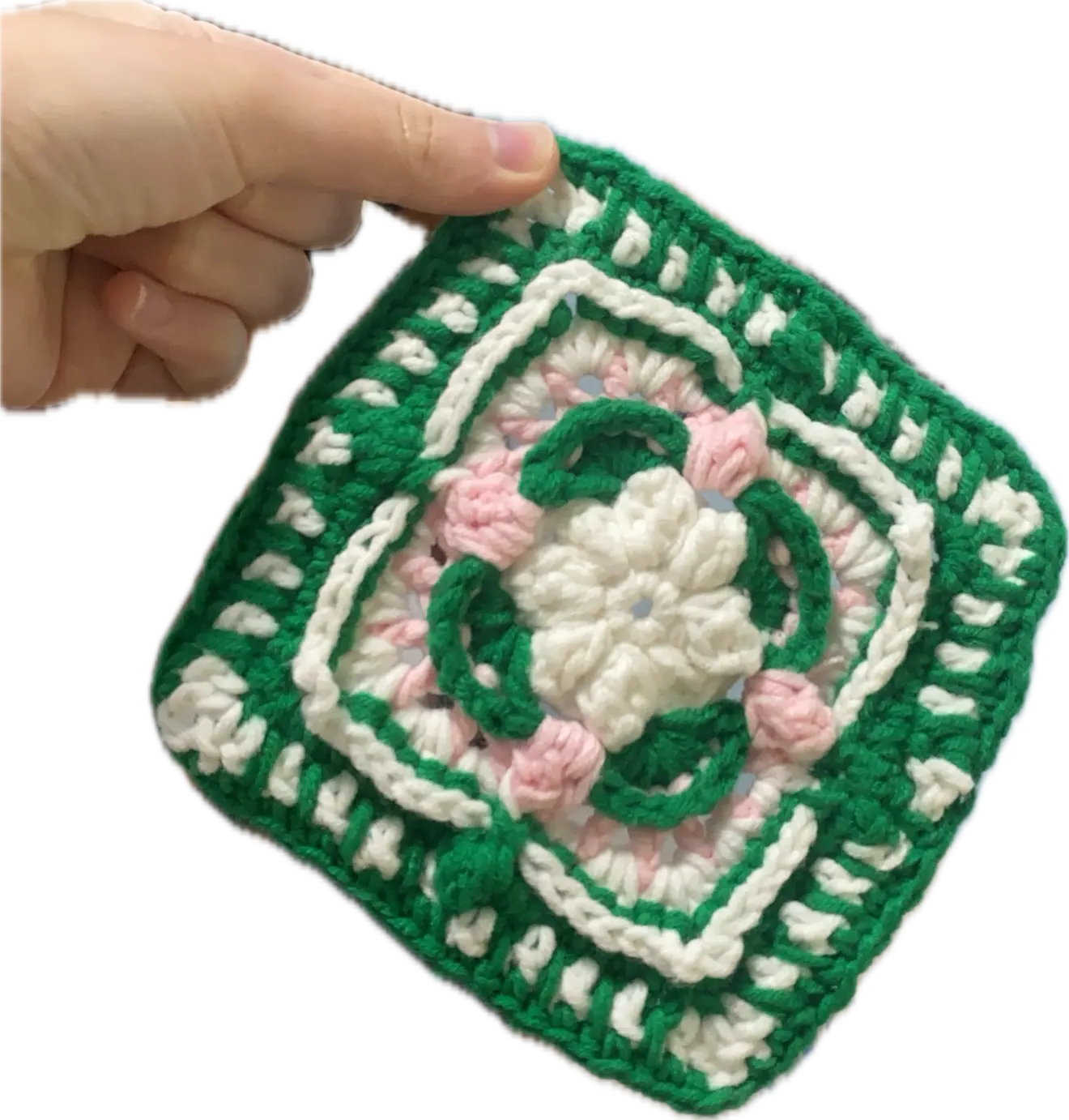 毛線作品 Hana Pattern